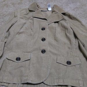 Vintage 90s courderoy jacket size 12 Villager/Liz Claiborne